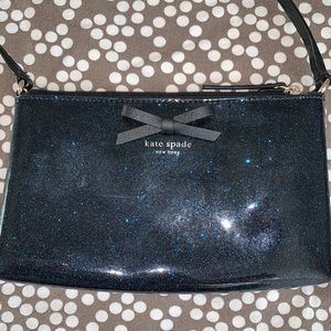 Kate spade like new small sparkly crossbody
